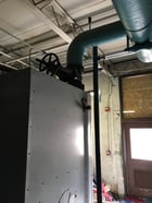 15 HP Bryan #RV550-W, Water Boiler, 50 psi, 5.5 MBTU, 669 sq.ft., 15 HP circulating pump, 1988 - Image 7