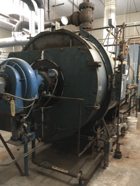 250 HP York-Shipley #SPL-300-N6, Great Green House Boiler, 15 psi, DG-105S modulating burner, 1974 - Image 1
