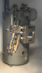 30 HP Fulton #FB-030-A, Steam Boiler, Natural Gas, 90 sq.ft., 1035 lbs./hr., 150 psi, 2022 - Image 2