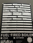30 HP Fulton #FB-030-A, Steam Boiler, Natural Gas, 90 sq.ft., 1035 lbs./hr., 150 psi, 2022 - Image 4