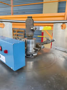 International Cryogenics #IC-500, Tank Storage on Wheels, Helium Tanks Stainless Steel UN 1963, 42" x 42" Base - Image 5
