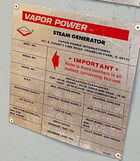 Vapor Power #MRG-5907-CHK-500-LN, Steam Generator, 500 HP, 150 psi, 480 V, 2014 - Image 2
