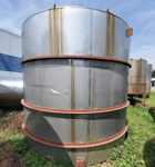 5200 gallon Perry Products Company #5200GAL-VFWX, 304 Stainless Steel Vertical Tank, Flat Bottom & Top, S/N - Image 5