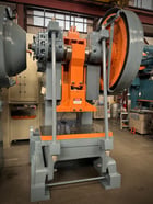 150 Ton, V & O Press #150ST, OBI press, 7" stroke, 20" Shut Height, 80 SPM, 1980 - Image 2