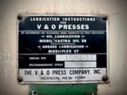 150 Ton, V & O Press #150ST, OBI press, 7" stroke, 20" Shut Height, 80 SPM, 1980 - Image 10