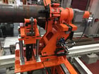 Galdabini #Twin-3000, 300 ton automatic pipe straightening machine, 5.5"-48" pipe diameter - Image 4