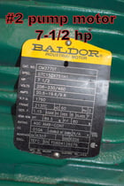 30 HP & 7 1/2 HP Hydraulic power pack with 2 hydraulic pumps, 3500 psi., air cooler & accumulator - Image 10