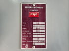 600 Amps. Federal Pioneer #IS, switchgear unit, 5000 Volts, 3-Ph - Image 2