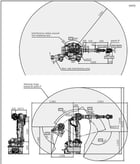 Kawasaki, ZX130L, 6-Axis robot with E02 Control, Teach pendant, cables, warranty, brand new, #105190 - Image 4