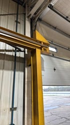 5 Ton, P & H Double Grinder Bridge Crane, 42' Span, 48' Runway, 10' Column, Pendant Control - Image 6