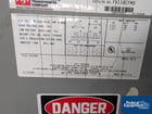 118 KVA 460 Primary, 406Y/266 Secondary, Federal Pacific #FH118CFMD - Image 2