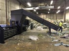 MSI #AT-643, Horizontal Baler, 60" x 43" Opening, 7" Cylinder, 480 V. - Image 3