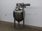 528 gallon Lee #2000LD9MS, Jacketed Vacuum Kettle, 62" diameter X 27" Straight Side, 15 HP Agitator - Image 1
