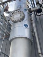 30" x 60' A & B Process Systems #SRXC, Stainless Steel Column, 50 PSI, 350°F, 2011 - Image 2