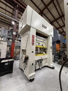 300 ton, Aida #PMX-L2-300, Straight Side Mechanical Stamping Press, 7.8" stroke, 31.4" Shut Height, 1990 - Image 2