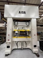 300 ton, Aida #PMX-L2-300, Straight Side Mechanical Stamping Press, 7.8" stroke, 31.4" Shut Height, 1990 - Image 5