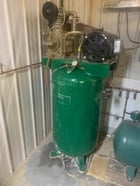 10 HP Teco, air compressor, 575 Volts, between 25-27 CFM, 1754 RPM, 2002 - Image 1