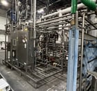 Pasteurizer System HTST, Tube-In-Tube, CIP, Vacuum Separator, 20 GPM, 190 gallon - Image 1