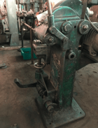 2" Landis #2, roller pipe cutter, cap: 1/8"-2", length gauge & pipe stop, 3 HP, w/extra support rollers & - Image 8
