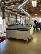 Woodtech Panel Rip Saw with Infeed, 60" and 72" width capacity, new - Image 5