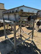 46" wide x 7' long, Best #2199-225-1, Stainless Steel vibratory feeder, 8" high sidewalls, dual vibrator - Image 3