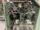 50" Maxson #MSE, single rotary knife sheeter, 53" wide stationary bed knive, 330 FPM, 1994 - Image 2