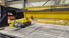 2 Ton, Shaw-Box, 25' 0" Span, 20' lift, radio/pendant, VFD bridge/trolley, 54' L freestanding structure, 2013 - Image 4