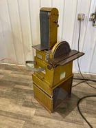 6" x 48" Powermatic #30, belt sander & 12" disc grinder, 1 HP, 2375 RPM, serial #8430296 - Image 1