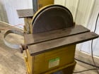 6" x 48" Powermatic #30, belt sander & 12" disc grinder, 1 HP, 2375 RPM, serial #8430296 - Image 9