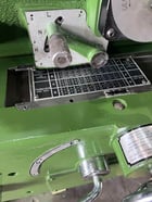 27.5" x 120" Lehmann #2516, hollow spindle lathe, dual 4-jaw chucks, taper attachment, coolant pump - Image 4