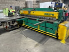 10 gauge x 10' Pexto #10-U-10B, mechanical power squaring shear, 24" front operated power back gauge - Image 1
