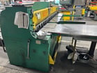 10 gauge x 10' Pexto #10-U-10B, mechanical power squaring shear, 24" front operated power back gauge - Image 3