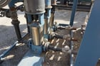 1000 gal. BFS Industries #GS1000-7.5, triplex, Stainless Steel boiler feed water tank w/ (3) 7.5 HP Grundfoss - Image 4