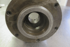 6-1/4" 3-Jaw self-centering universal LOO back lathe chuck with wrench (YMC) - Image 8