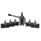 BXA Special #200 Wedge Type Quick Change Toolpost Set w/ Five Tool Holders (251-222-SPECIAL) - Image 1