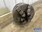 12" 6-Jaw lathe chuck, L2 back plate - Image 2