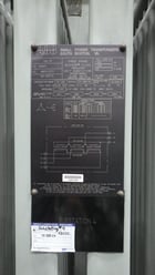 1500/1725 KVA 13000 Delta Primary, 480Y/277 Secondary, ABB - Image 1