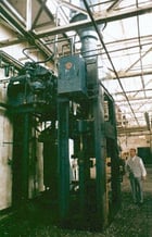 300 Ton, Fielding, Hydraulic Press, Downstroke, 48" Stroke, 96" Daylight, 48" Shut height, 48" L-R x 41" F-B - Image 2