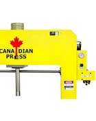50 Ton, MachineCo (Canadian Press Division) #HFP-50, H-Frame Hydraulic Press, 16" Stroke, 7" Bore, 3" Rod - Image 3