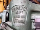 4' -11" Carlton, Radial Drill, 9" - 48" Face to Spindle Center, 17.5" - 4' 8.5" Spindle radius, #4 MT, 5 HP - Image 5