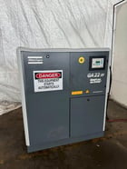 129 psig, Atlas Copco #GA22 FF rotary screw air compressor, 30 HP, 2006 - Image 2