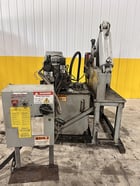 16" KRB #A114, hydraulic alligator shear, 15 HP, 15-50 SPM, feed table, hydraulic hold down clamp - Image 1
