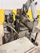 16" KRB #A114, hydraulic alligator shear, 15 HP, 15-50 SPM, feed table, hydraulic hold down clamp - Image 8