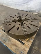 36" 4-jaw Lathe Chuck. Stock # 0999024. - Image 1