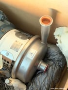 120 GPM @ 190' TDH, APV Crepaco #W40/20, Stainless Steel centrifugal pump, 3500 RPM, 2" inlet, 1.5" outlet - Image 3
