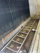 361 Ton, BAC #15425-2, 2-cell cooling tower, galvanized steel, bottom equalizer connection - Image 9