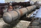 930 sq.ft. Ellett Industries, shell & tube heat exchanger, horizontal, single pass, Zirconium tubes, 2008 - Image 1