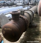 930 sq.ft. Ellett Industries, shell & tube heat exchanger, horizontal, single pass, Zirconium tubes, 2008 - Image 3