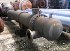 930 sq.ft. Ellett Industries, shell & tube heat exchanger, horizontal, single pass, Zirconium tubes, 2008 - Image 4