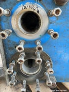 137 sq.ft., Alfa-Laval, M10-MFG, plate hear exchanger, 58 Stainless Steel plates, 100 psi - Image 8